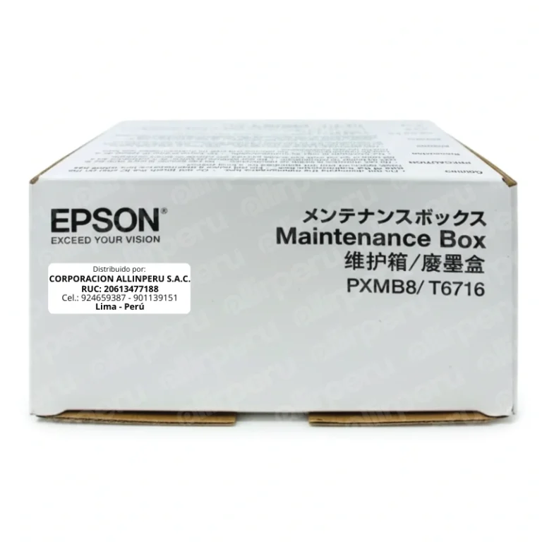 Caja De Mantenimiento Epson T671600-PXMB8 Pro WF-C579R C5210 C5290 C5710 C5790 M5799