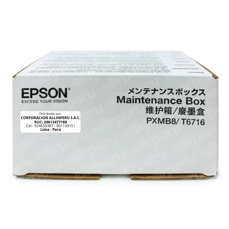 Caja De Mantenimiento Epson T671600-PXMB8 Pro WF-C579R C5210 C5290 C5710 C5790 M5799
