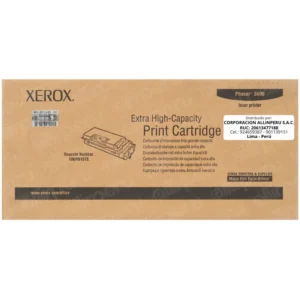 Toner Xerox 106R01372 Negro Phaser 3600 Extra Alta capacidad