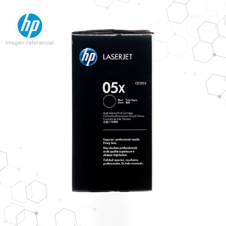 Toner HP 05X Negro CE505X para LaserJet P2035 P2050 P2055