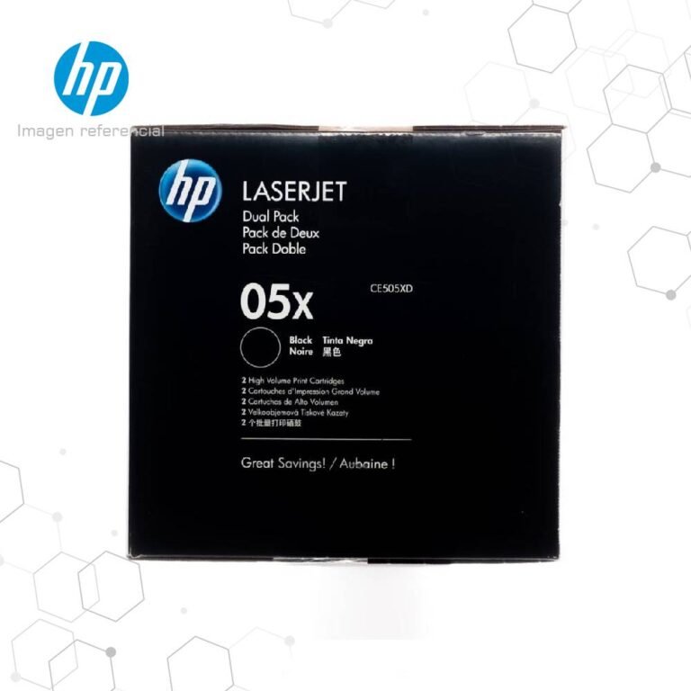 Toner HP 05XD Negro CE505XD para LaserJet P2035 P2050 P2055