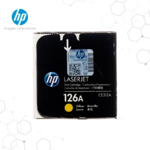 Toner HP 126A Amarillo CE312A para LaserJet M175 M275 CP1025