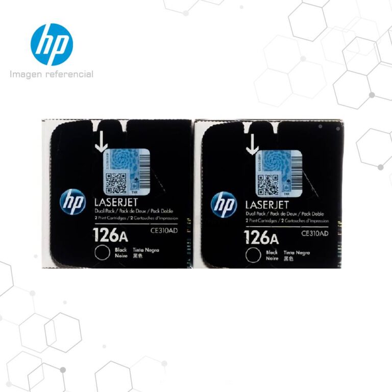 Toner HP 126AD Negro CE310AD para LaserJet M175 M275 CP1025