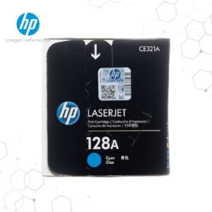 Toner HP 128A Cian CE321A para LaserJet Pro CM1415 CP1525