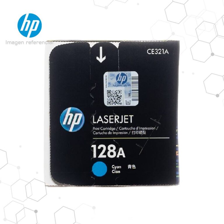 Toner HP 128A Cian CE321A para LaserJet Pro CM1415 CP1525