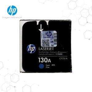 Toner HP 130A Cian CF351A para LaserJet M176 y M177