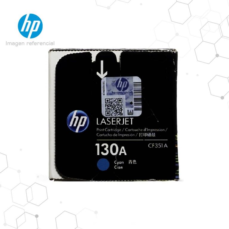 Toner HP 130A Cian CF351A para LaserJet M176 y M177