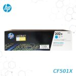 Toner HP 202X Cian CF501X para LaserJet M254 M281 y M280
