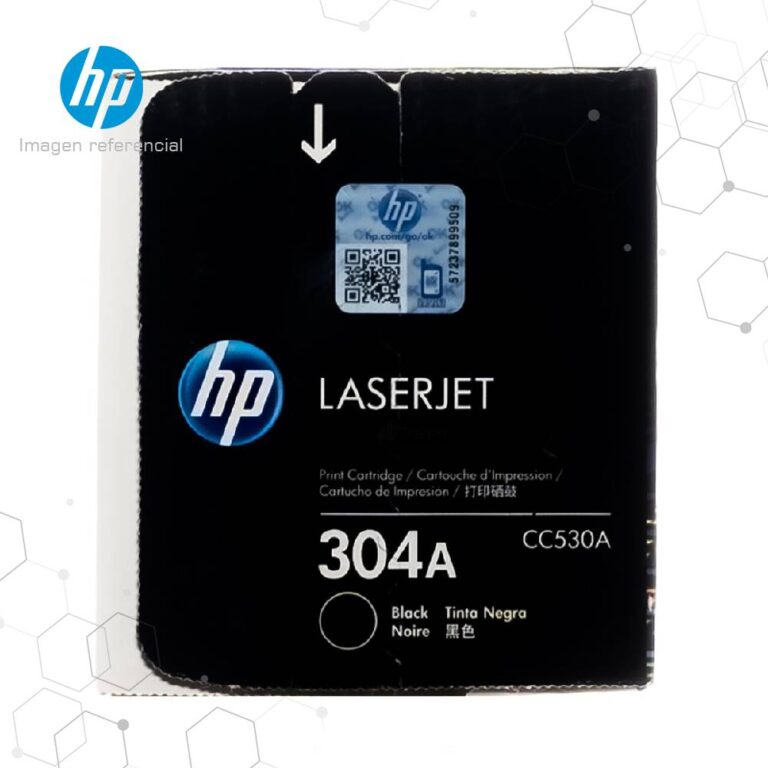 Toner HP 304A Negro CC530A para LaserJet CM2320 y CP2025