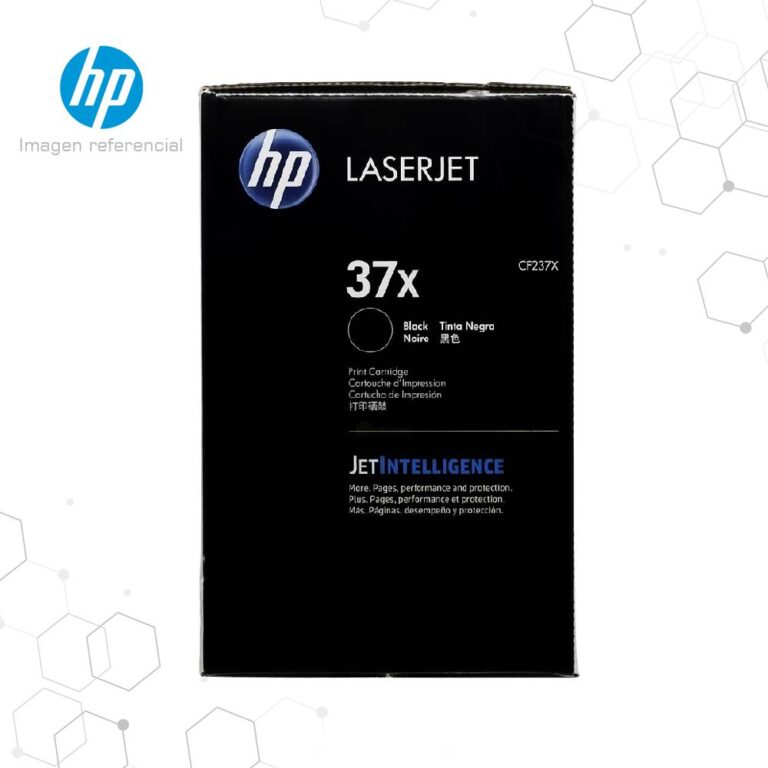 Toner HP 37X Negro CF237X para LaserJet M608 M609 M631 M632 M633