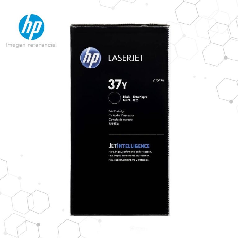 Toner HP 37Y Negro CF237Y para LaserJet M608 M609 M631 M632 M633