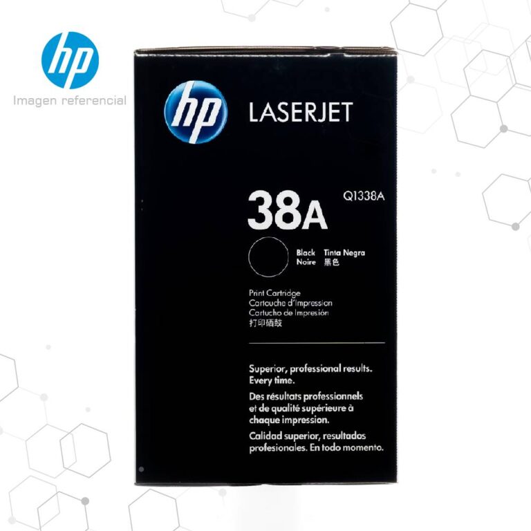 Toner HP 38A Negro Q1338A para LaserJet 4200