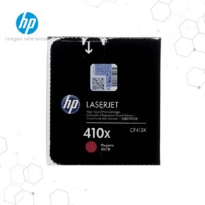 Toner HP 410X Magenta CF413X para LaserJet M452 M477 M377