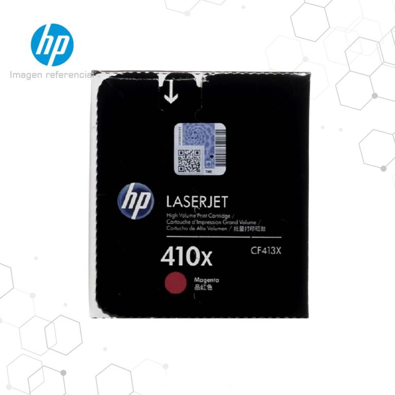 Toner HP 410X Magenta CF413X para LaserJet M452 M477 M377