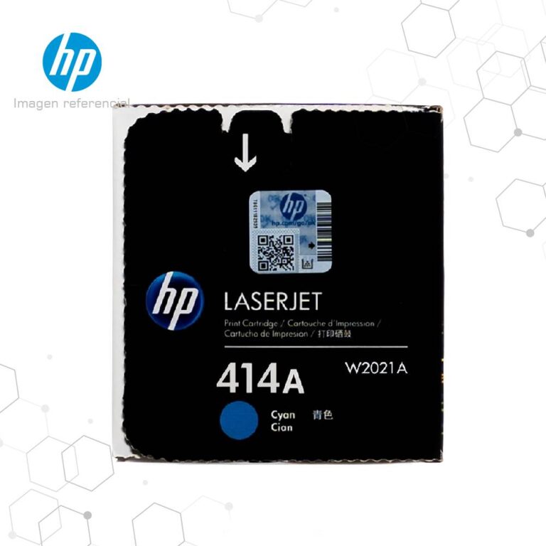 Toner HP 414A Cian W2021A para LaserJet M479 M454