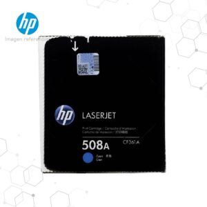 Toner HP 508A Cian CF361A para LaserJet M552 M553 M577