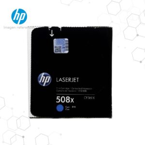 Toner HP 508X Cian CF361X para LaserJet M552 M553 M577