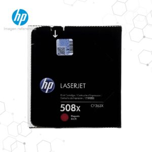 Toner HP 508X Magenta CF363X para LaserJet M552 M553 M577