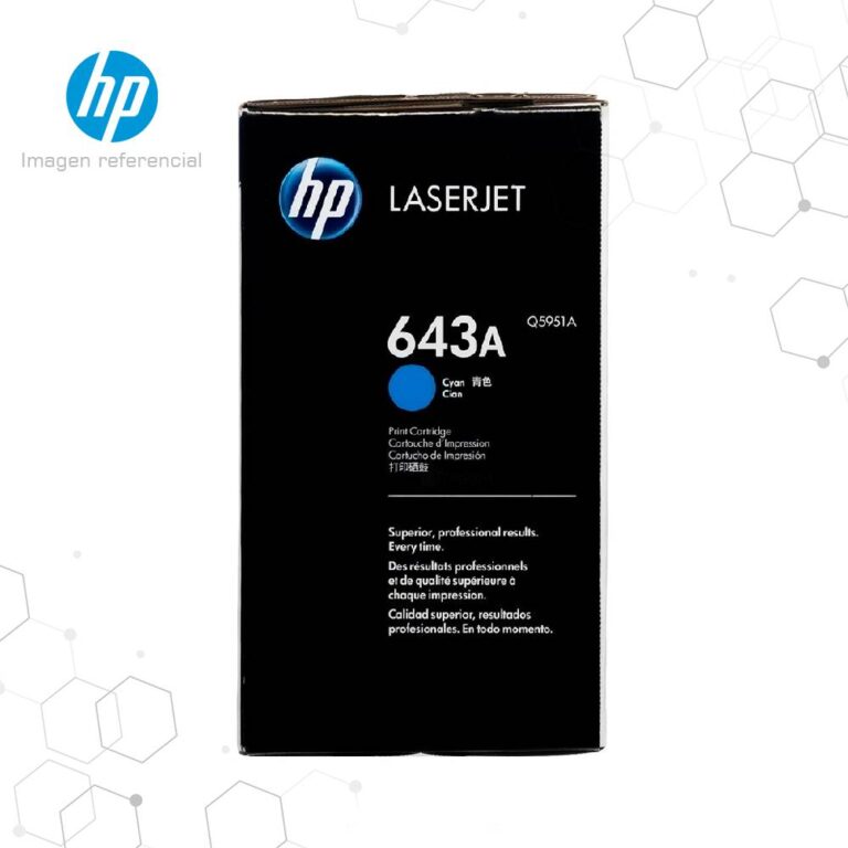 Pack 4 Toner HP 643A para LaserJet 4700