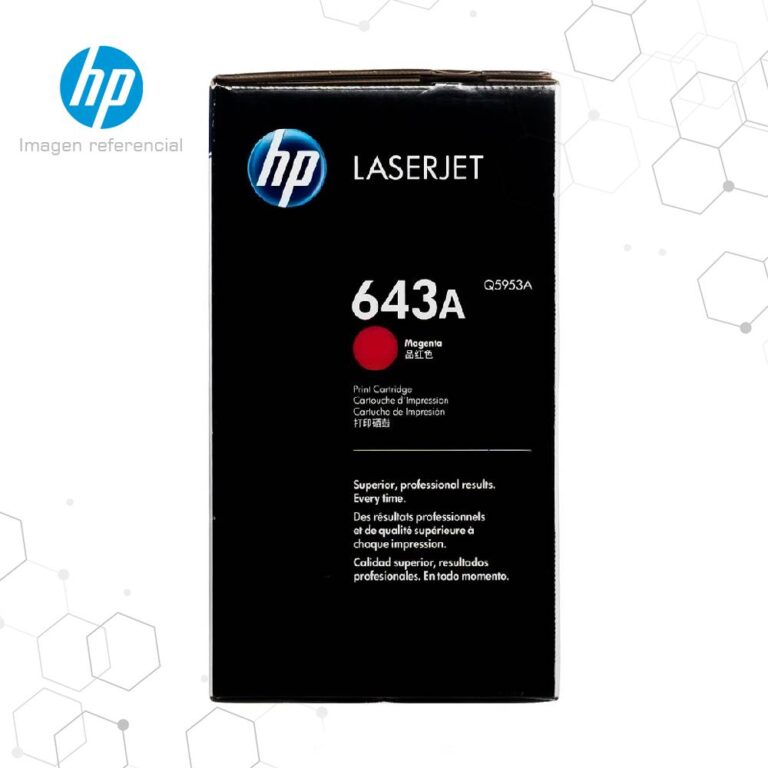 Pack 4 Toner HP 643A para LaserJet 4700
