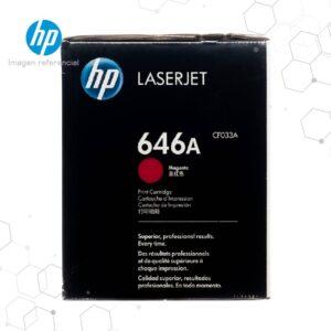 Toner HP 646A Magenta CF033A para LaserJet CM4540