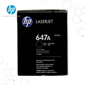 Toner HP 647A Negro CE260A para LaserJet CP4025 CP4525