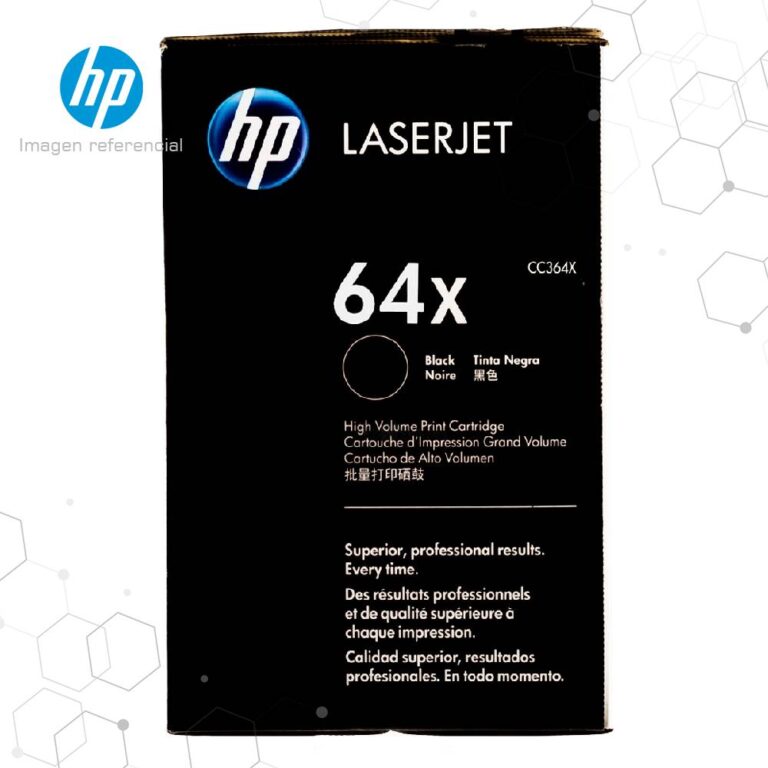 Toner HP 64X Negro CC364X LaserJet LaserJet P4015 P4515