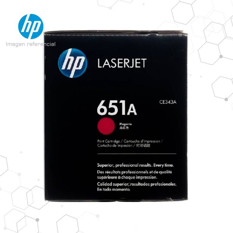 Kit Toner HP 651A CMYK para LaserJet M775