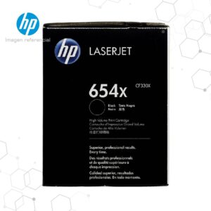 Toner HP 654X Negro CF330X para LaserJet Enterprise M651