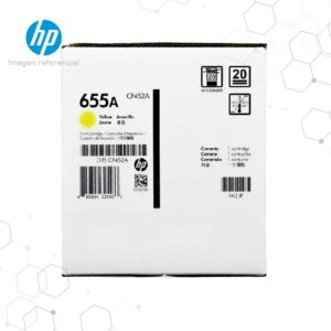 Toner HP 655A Amarillo CF452A para LaserJet M652 M653 M681 M682