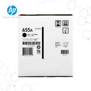 Toner HP 655A Negro CF450A para LaserJet M652 M653 M681 M682