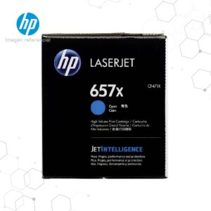 Toner HP 657X Cian CF471X para LaserJet Enterprise M681