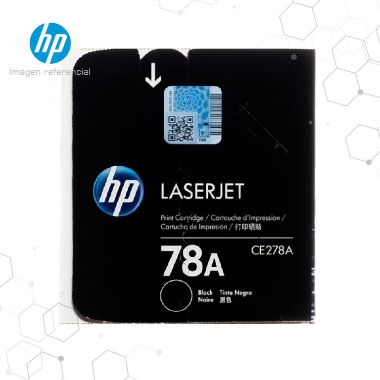 Toner HP 78A Negro CE278A para LaserJet Pro P1566 P1606
