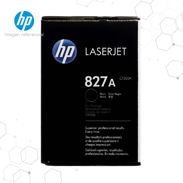 Toner HP 827A Negro CF300A para LaserJet Enterprise M880