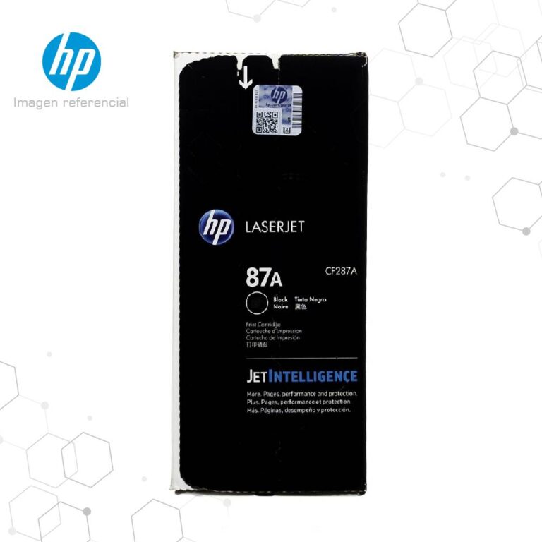 Toner HP 87A Negro CF287A para LaserJet MFP M527 M506
