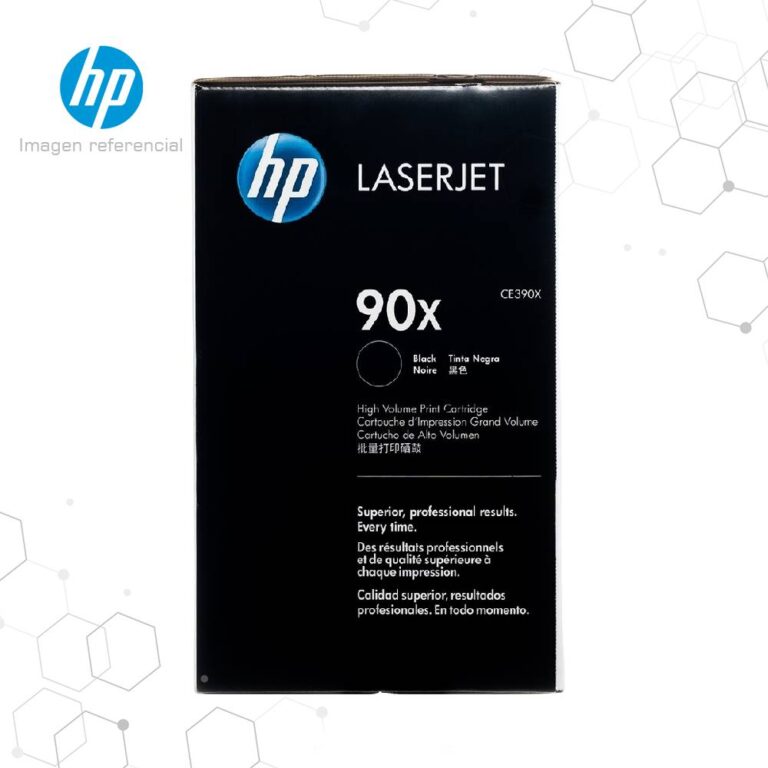 Toner HP 90X Negro CE390X para LaserJet M602 M603 M4555