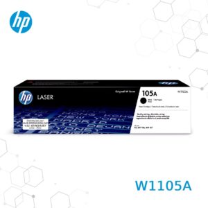 Toner HP 105A Negro W1105A para LaserJet 107A M135 M137