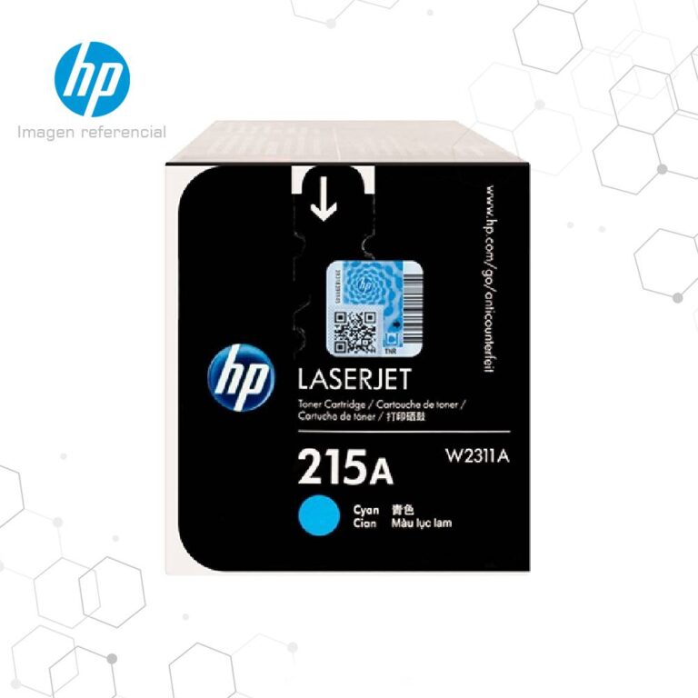 Toner HP 215A Cian W2311A para LaserJet M155 M182 M183