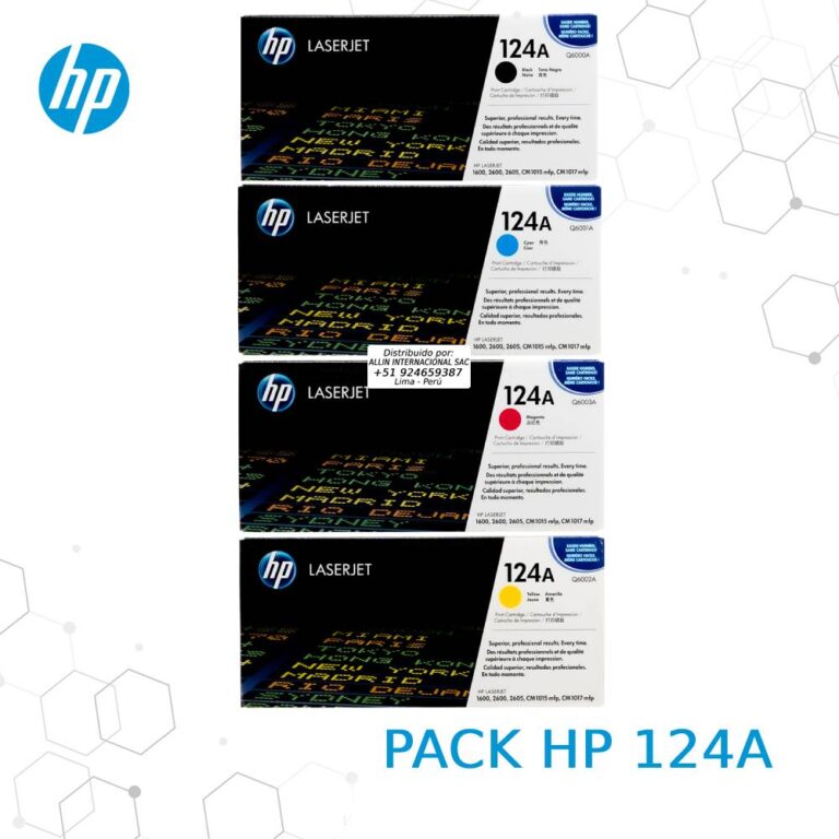 Kit Toner HP 124A para LaserJet 1600 2600 2605 CM1015 CM1017
