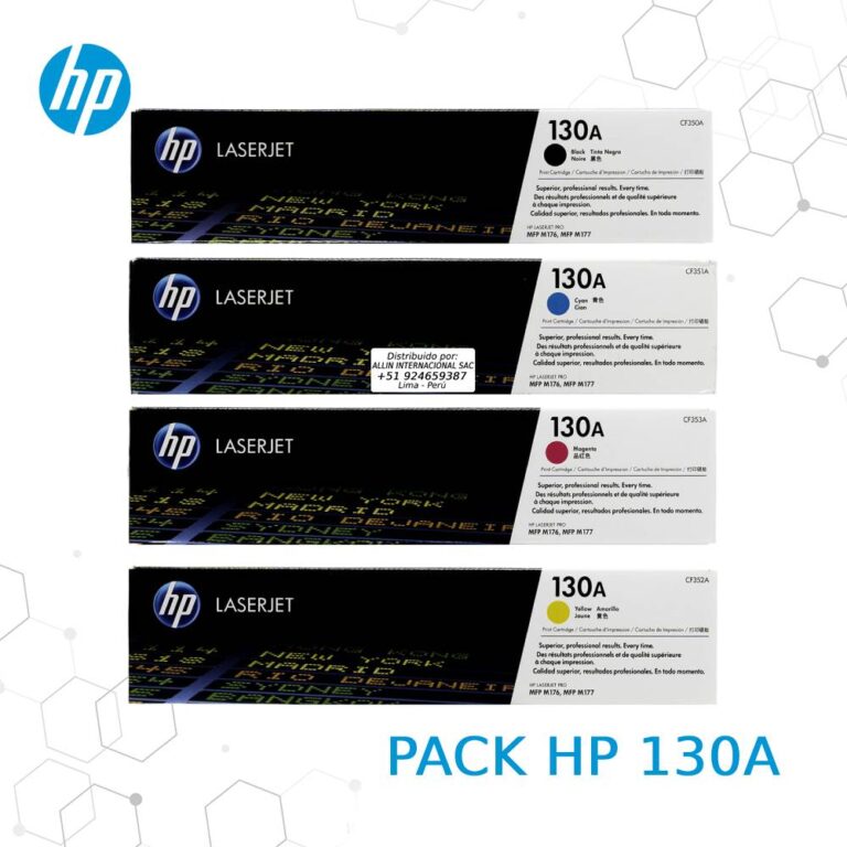 Kit Toner HP 130A para LaserJet Color Pro M176 y M177
