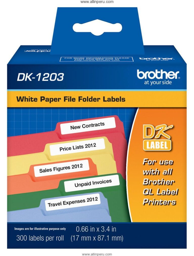 Cinta Brother DK-1203 17Mm X 87Mm (300 Etiq) ,