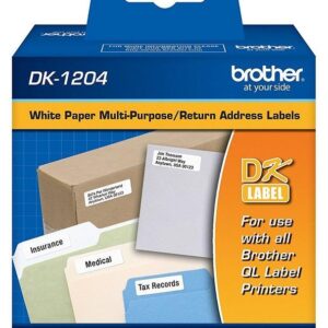 Cinta Brother DK-1204 (400 Etiquetas) ,