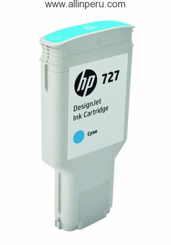Cartucho de Tinta HP 727 Cian F9J76A, 300ML