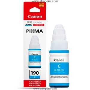 Tinta Canon GI-190C Cian, 135 ml