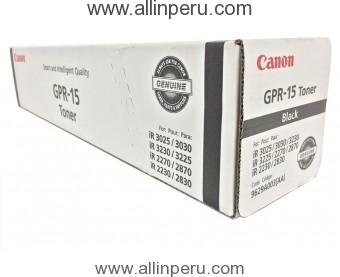 Toner Canon GPR-15 Negro, 21.000 Pág
