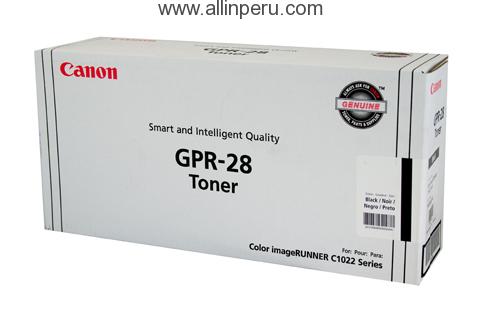 Toner Canon GPR-28K Negro, 36.600 Paginas