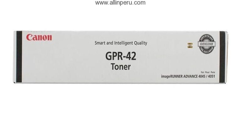 Toner Canon® GPR-42 Negro, 34.200 Páginas