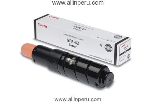 Toner Canon GPR-43 Negro, 30.200 pag
