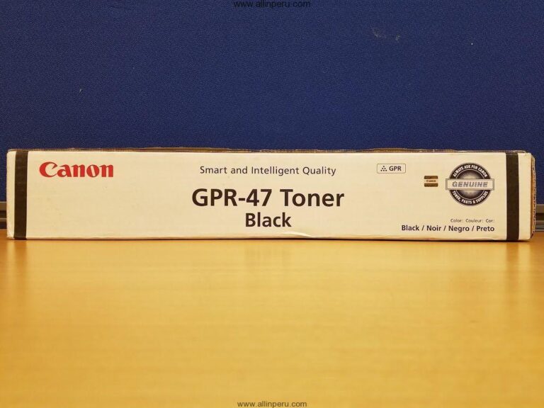 Toner Canon GPR-47 Negro, 47.000 Pág