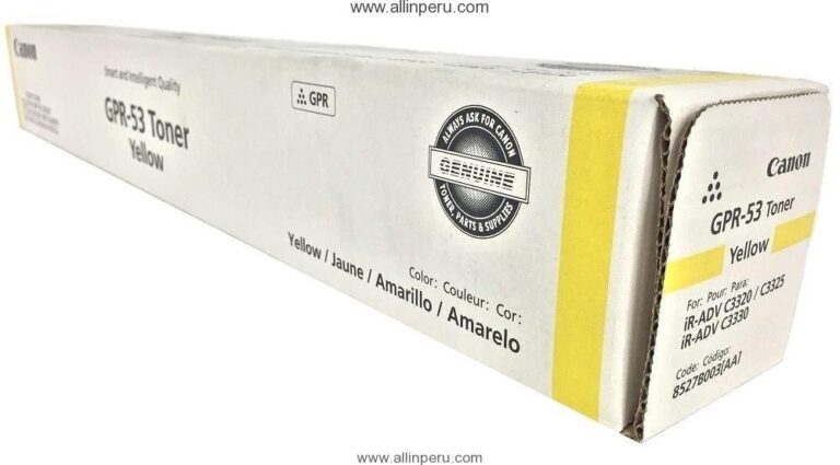 Toner Canon GPR-53Y Amarillo, 19.000 pag
